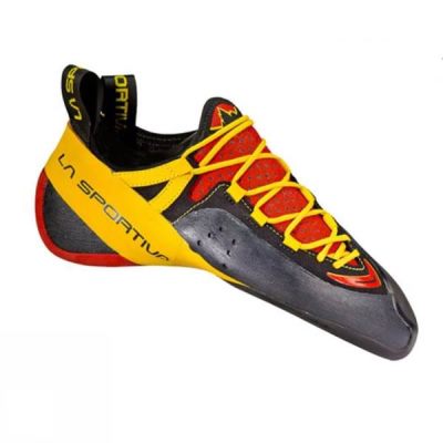 Zapatos De Escalada La Sportiva Genius Hombre - Rojas / Amarillo - Chile RXI846702